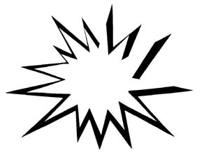 Starburst Clip Art Outline - Free Clipart Images