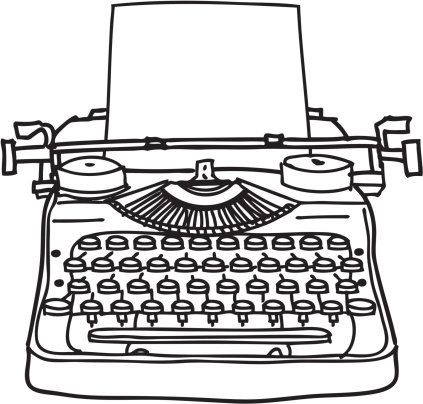 Typewriter Clip Art, Vector Images &amp; Illustrations