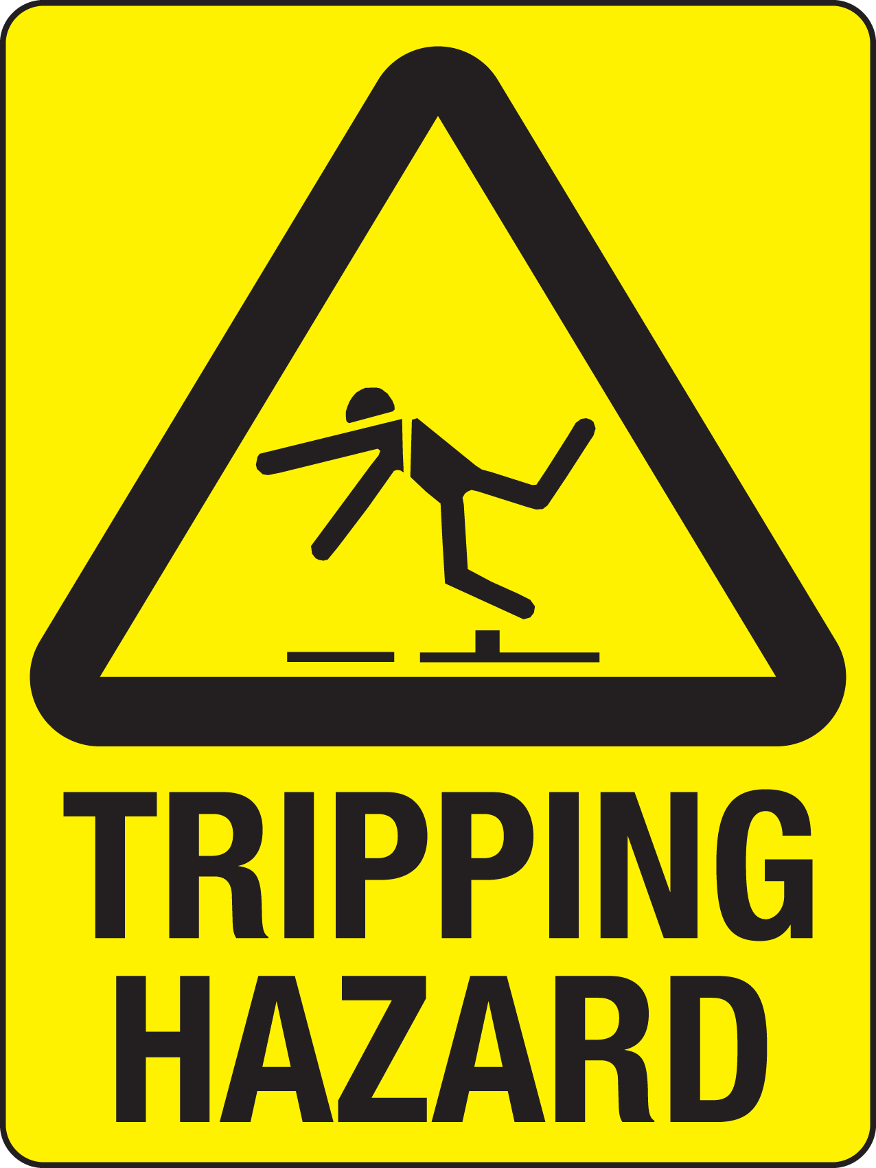 Trip Hazard Clipart