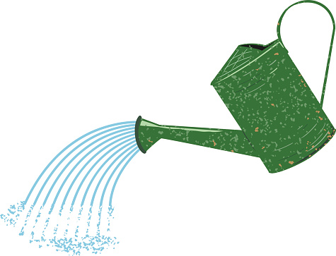 Watering Can Clip Art, Vector Images & Illustrations