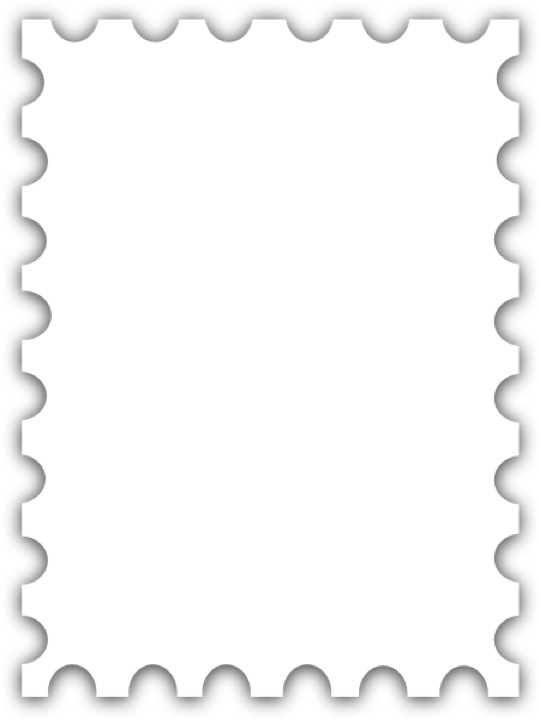 Best Photos of Square Stamp Template - Stamp Outline Template ...