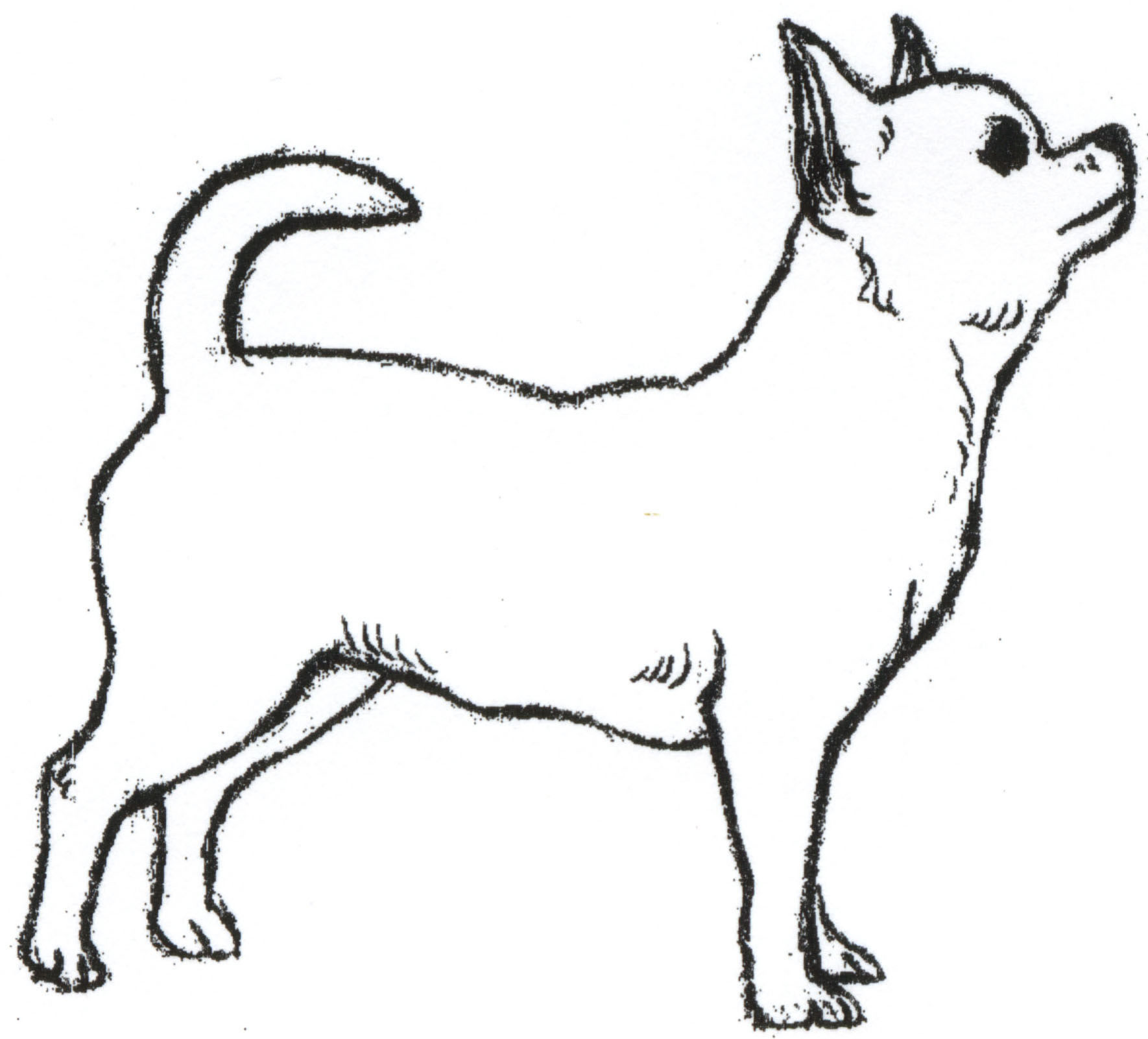 Easy Dog Clipart