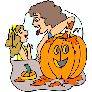 Carved Pumpkin Clipart