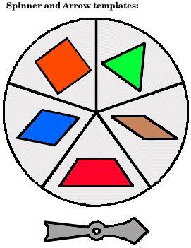 Game spinner clipart