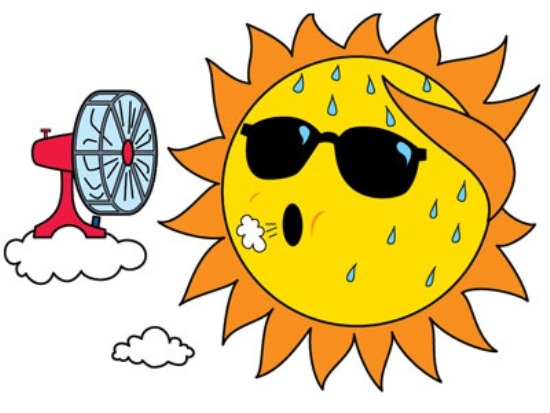 Hot Sun Clipart