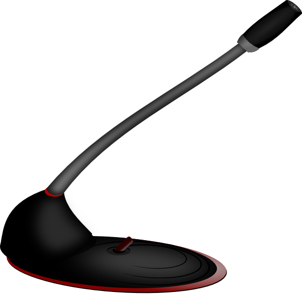 Old school microphone clipart - Clipartix