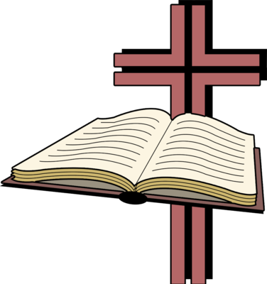 Cross And Bible Clipart