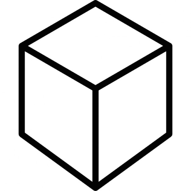 Cube outline Icons | Free Download