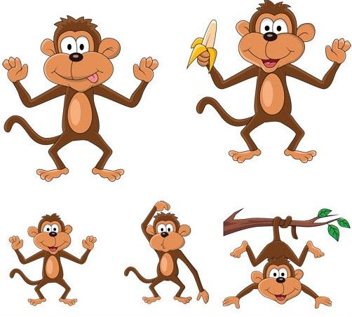 Funny, Cartoon and Vector vector