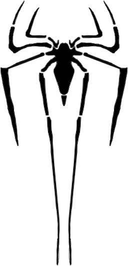 Spiderman Logo Outline Ninja Star Outline
