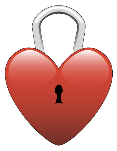 Heart Lock And Key Clipart