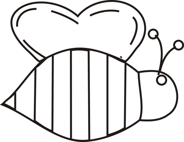 bee outline printable - Google Search | mother's Day | Pinterest ...