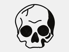 Simple Skull Drawing | Simple Skull ...