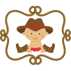 Western Baby Clipart