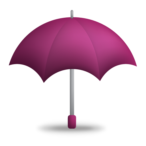 purple umbrella icon – Free Icons Download