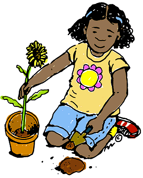 Planting clipart images