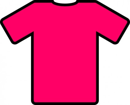 T shirt outline clipart