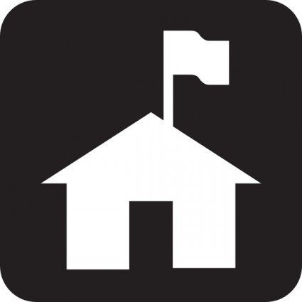 Boy Scouts House clip art Vector clip art - Free vector for free ...