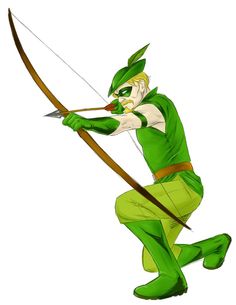 Super hero art, Art and Arrows