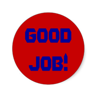 Great Job Stickers and Sticker Designs - Zazzle UK - ClipArt Best ...