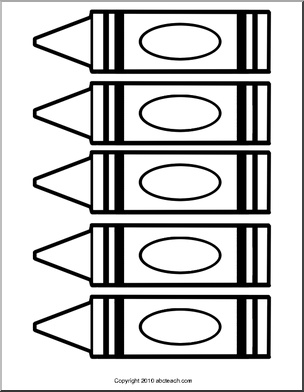 Crayon Template | Free Download Clip Art | Free Clip Art | on ...