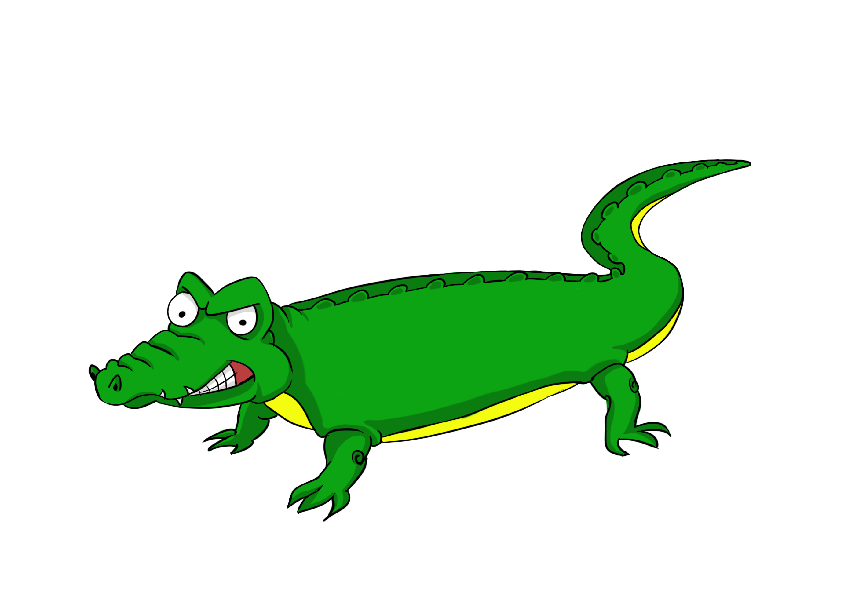 Free alligator animations alligator clipart 2 - Clipartix