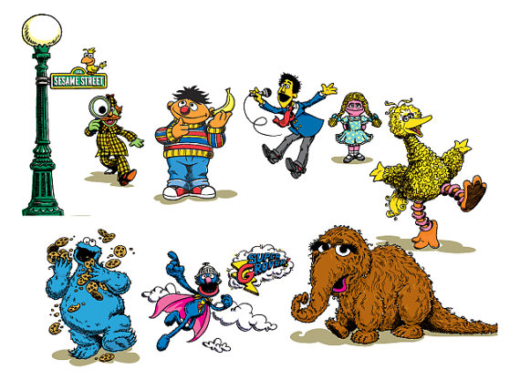 Sesame Street Clipart