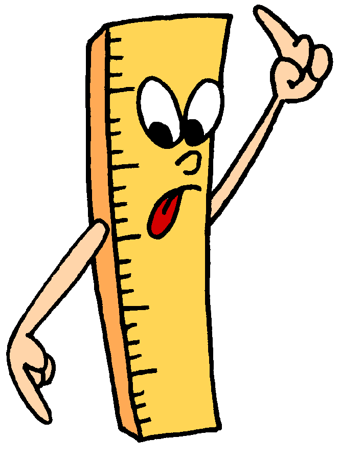 Ruler v people clipart
