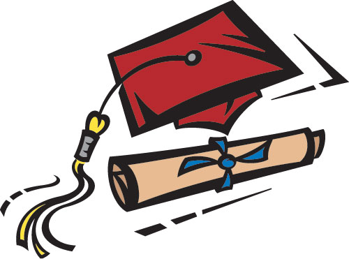 cap and diploma clipart | Hostted