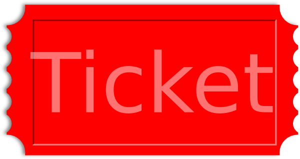Ticket stub clip art free - ClipartFox