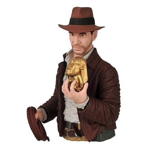 Indiana Joes Raiders of the Lost Ark Indiana Jones Bust Bank ...