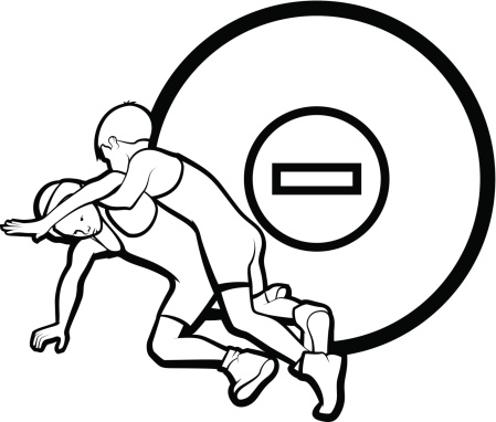 Wrestling Clip Art, Vector Images & Illustrations