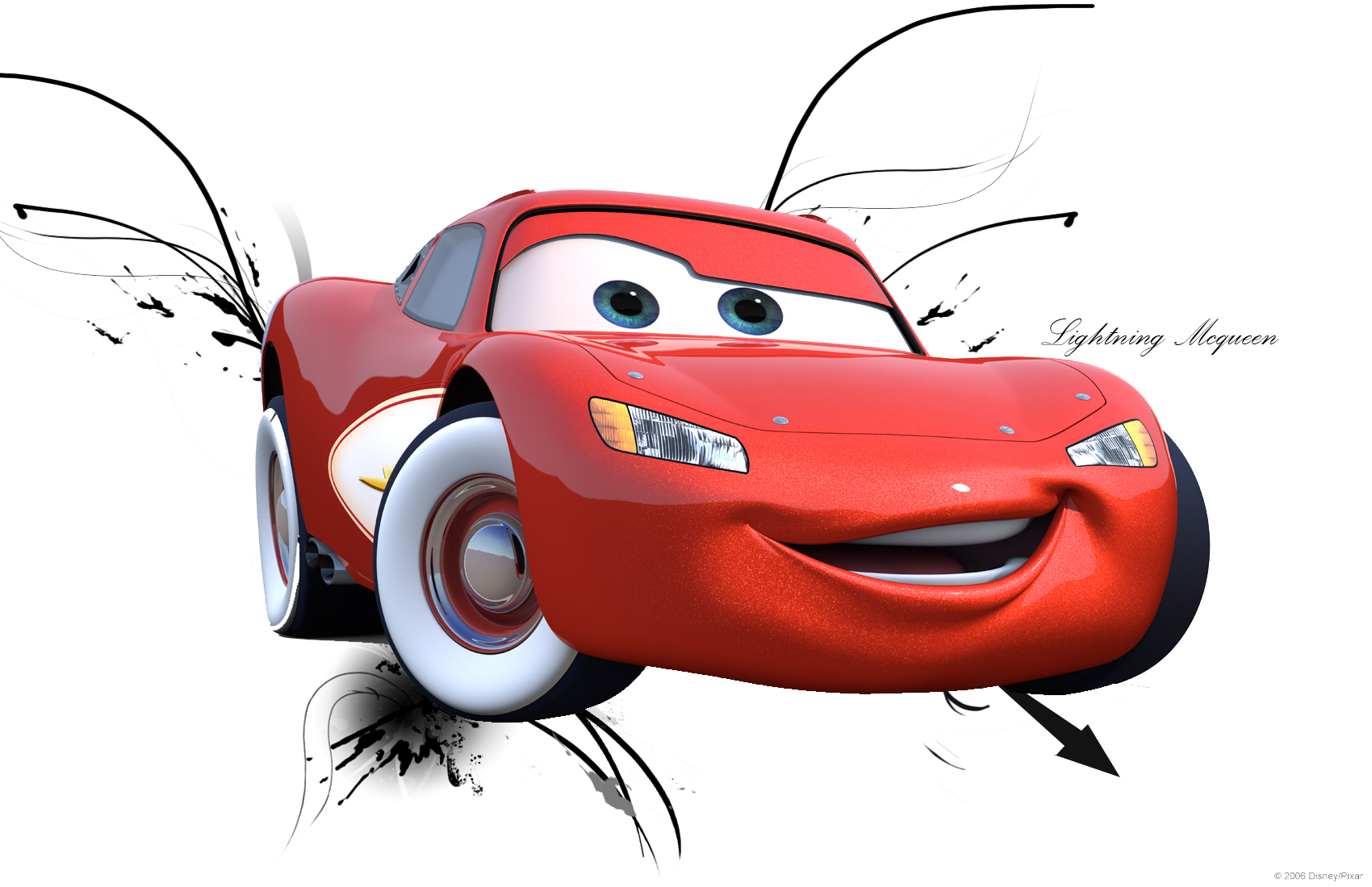 Lightning Mcqueen Clip Art Download - Free Clipart ...