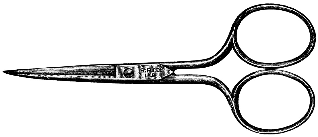 Free Vintage Image Scissors Magazine Ad and Clip Art | Old Design ...