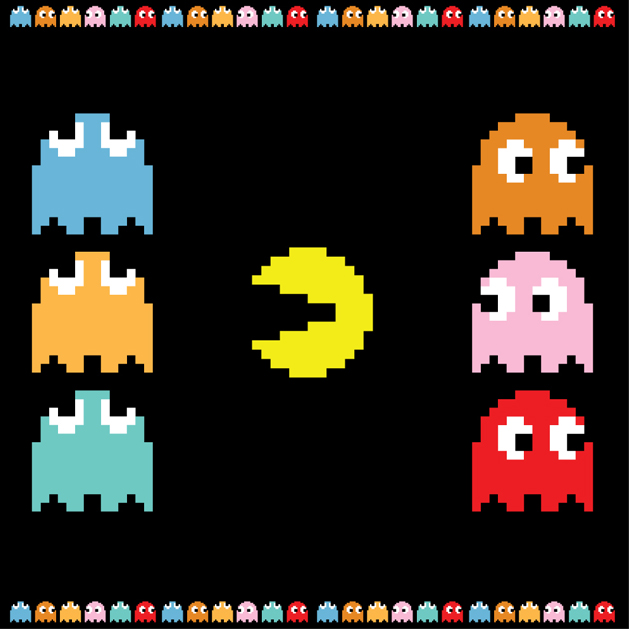 Pixel Pacman Free Vector | Free Vectors Daily | Download High ...