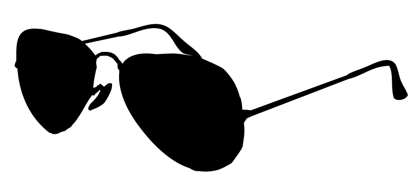 Aviator Sunglasses Drawing - Free Clipart Images - ClipArt Best ...