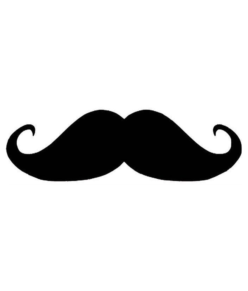 Dhhan Mustache Sticker For Mobile, Laptop, Tablet & Cars - Buy ...