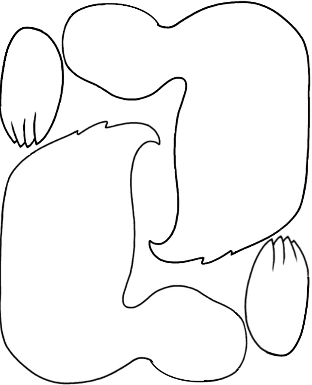 Fluffy Duck Template - MSSS