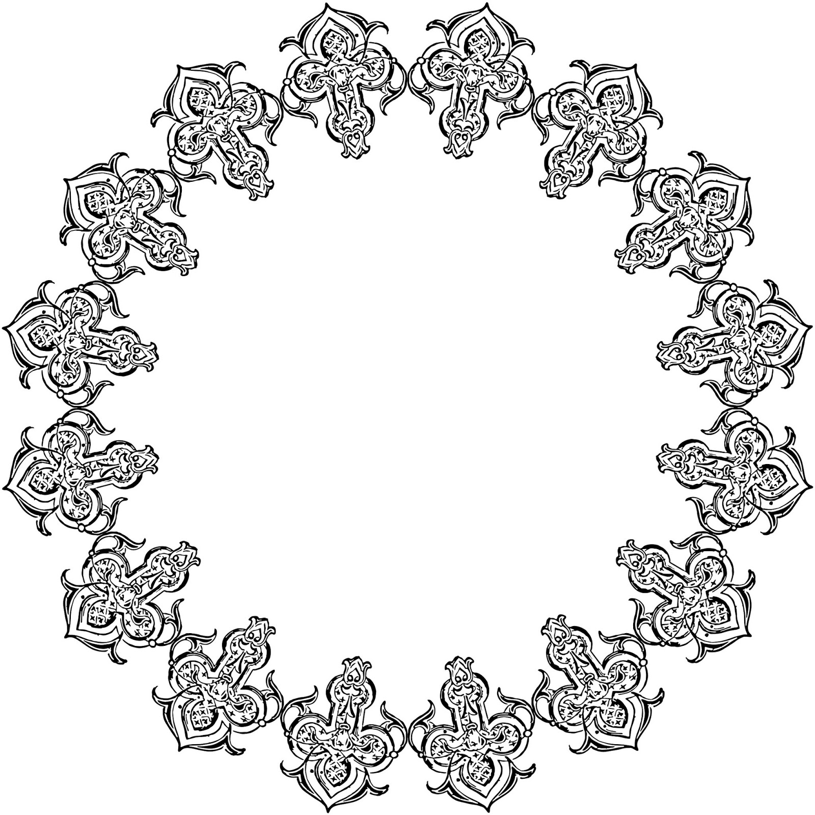 Floral Border Vector | Free Download Clip Art | Free Clip Art | on ...