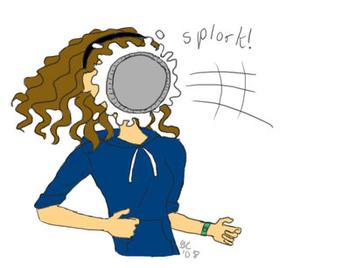 Pie in the face clipart