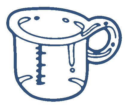 1 Cup Measuring Cup Clipart - Free Clipart Images