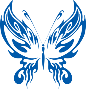 Clipart butterfly wings