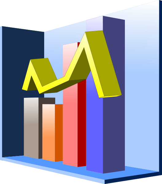 Charts And Graphs Clipart