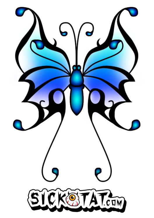 1000+ images about butterfly tattoos | Simple ...