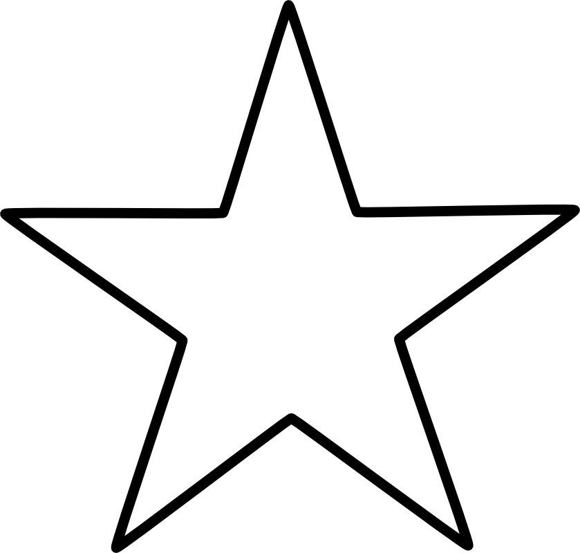 Estrella Con 6 Puntas Para Colorear Outline Of A Star - vrogue.co