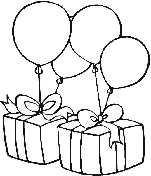 Balloons Clipart Black And White - Tumundografico