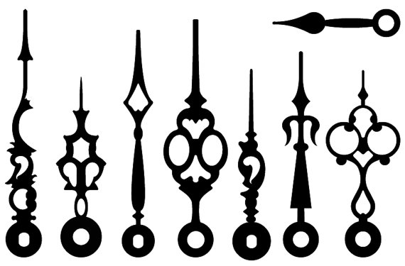 Clock Hands Clip Art