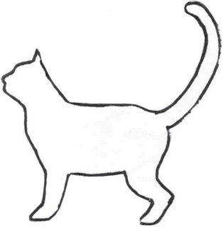 Best Photos of Cat Cut Out Template - Cat Template Preschool ...