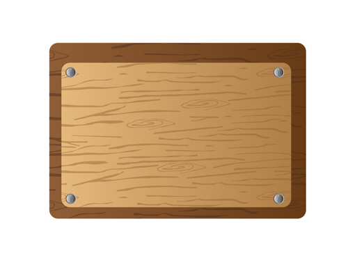 Set of wooden background with frames vector 03 - Vector Background ...