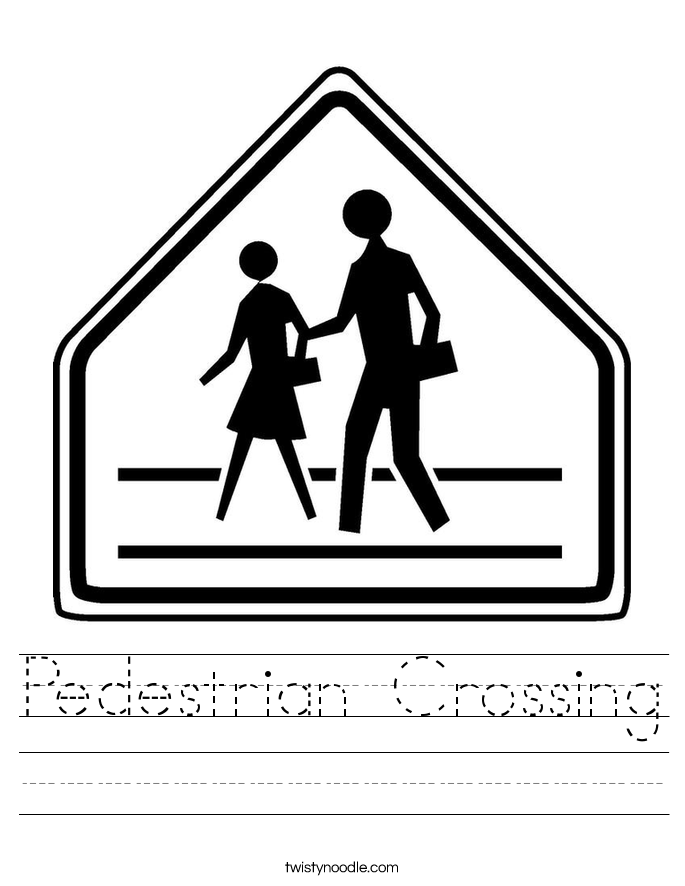 Traffic Signs and Signals Worksheets - Twisty Noodle